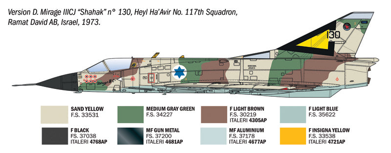 Italeri 92505 Mirage IIIC 1/32 – Bild 5