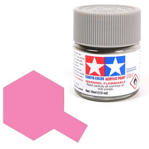 Peinture acrylique rose Tamiya X-17 (81517) 10 ml