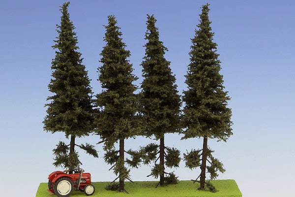 Model Scene SK152 Spruce With Short Trunk 14/16cm (4pcs)
