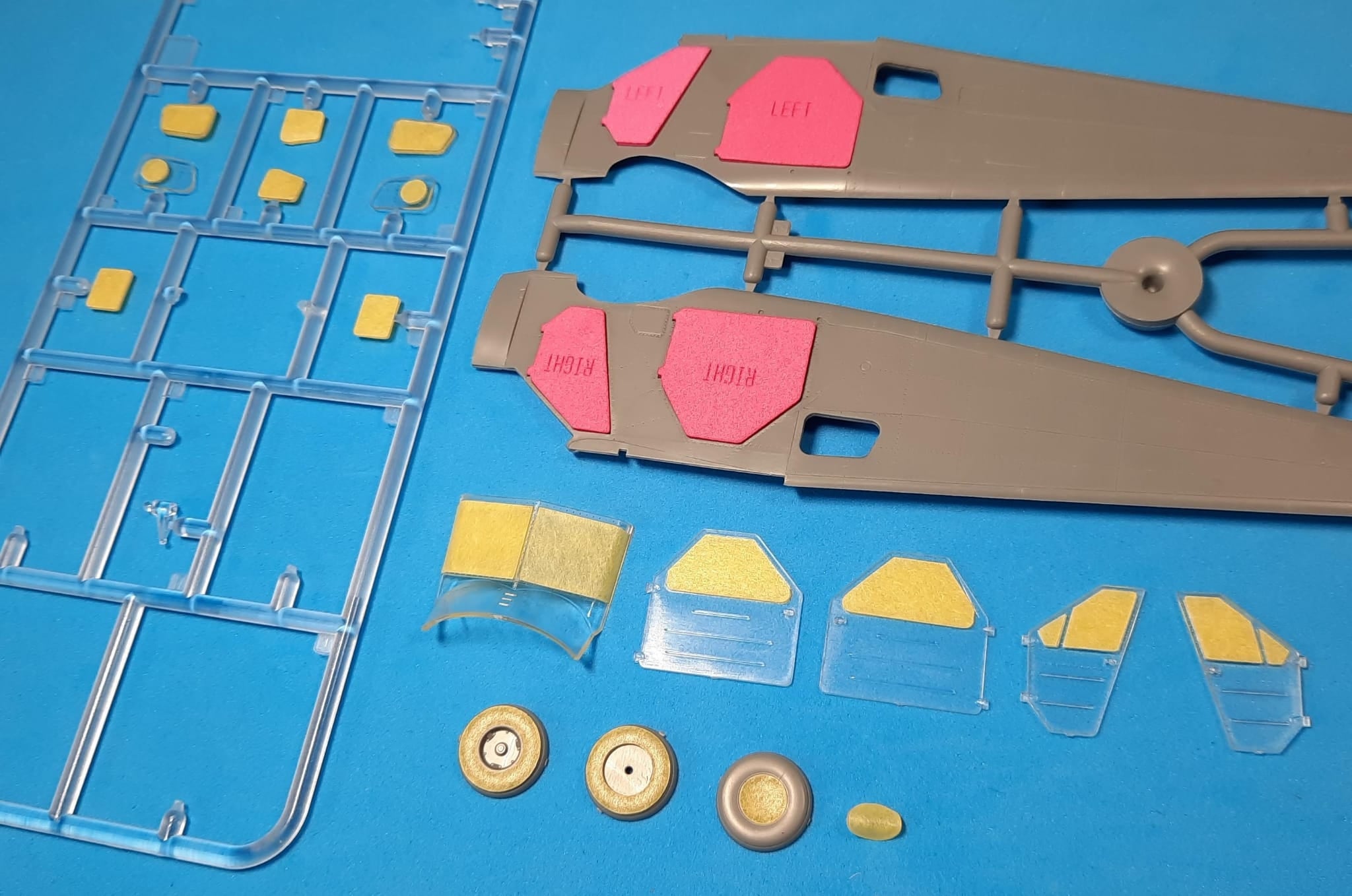 Omask 54101 1/48 DHC-2 Beaver / L-20A / U-6A Double Sided Mask and Door Foam Plugs (for Dora Wings) 1/48 – imagen 2