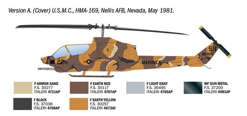 Italeri 90835 AH-1T Sea Cobra 1/48 – imagen 8