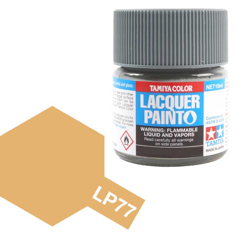 Peinture laquée TAMIYA 82177 LP-77 Brun clair DAK 1942 10 ml