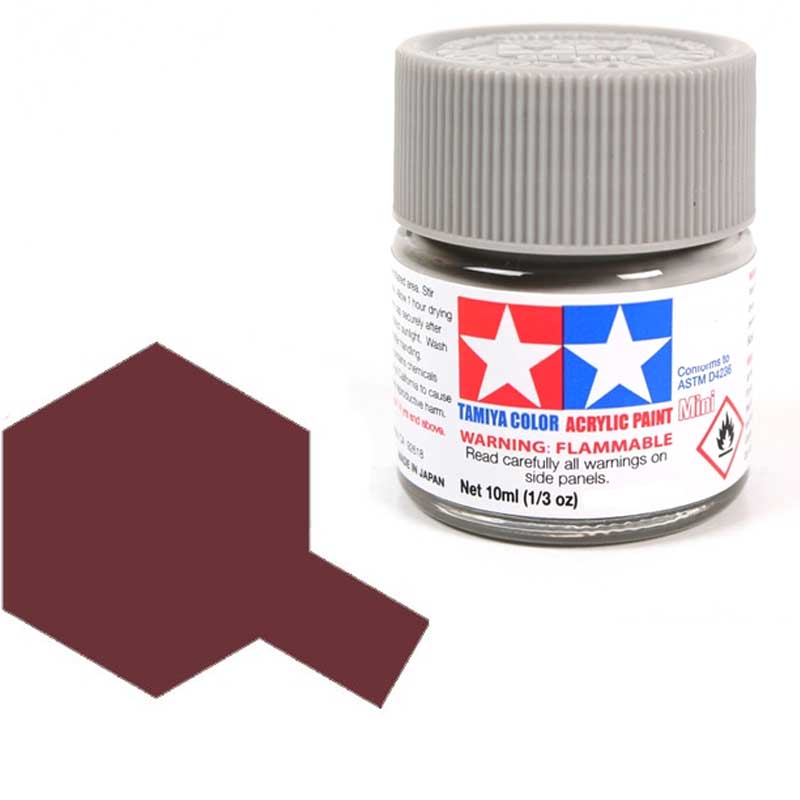 Tamiya XF9 Hull Red (81709) Acrylic paint 10ml